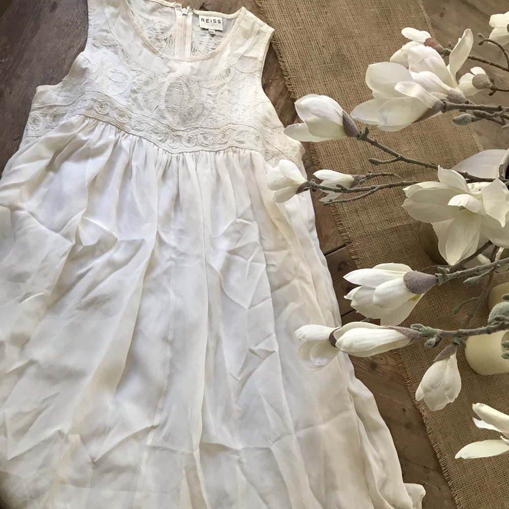 Creamy Reiss Dress from London